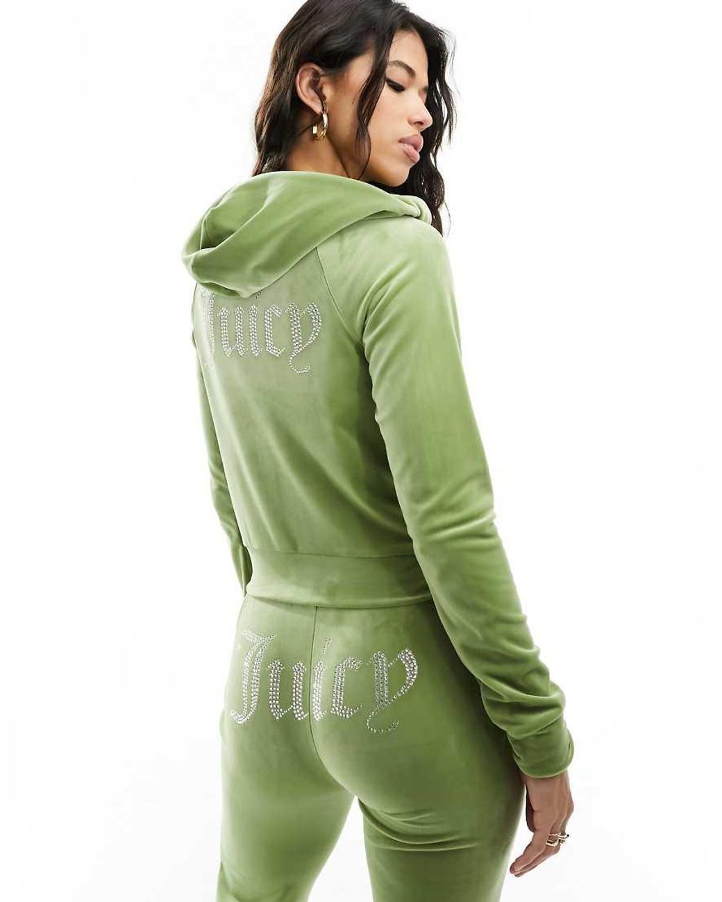 Juicy couture green tracksuit hotsell
