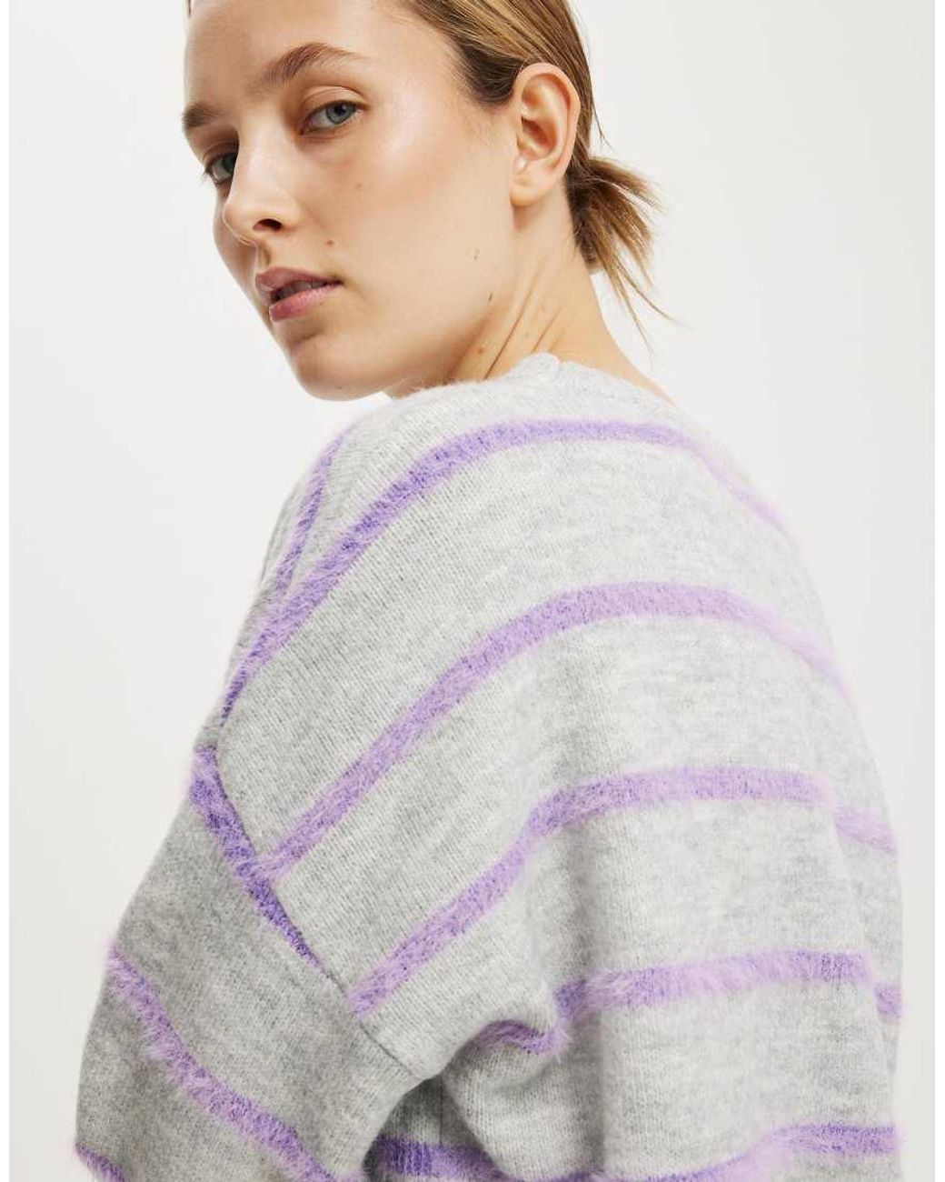 Cotton On Gray Luxe Crew Sweater