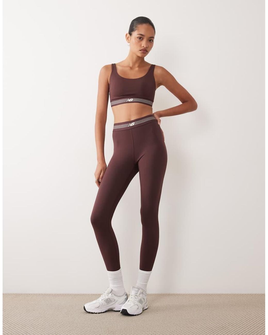 New Balance Brown Ac Train Bra