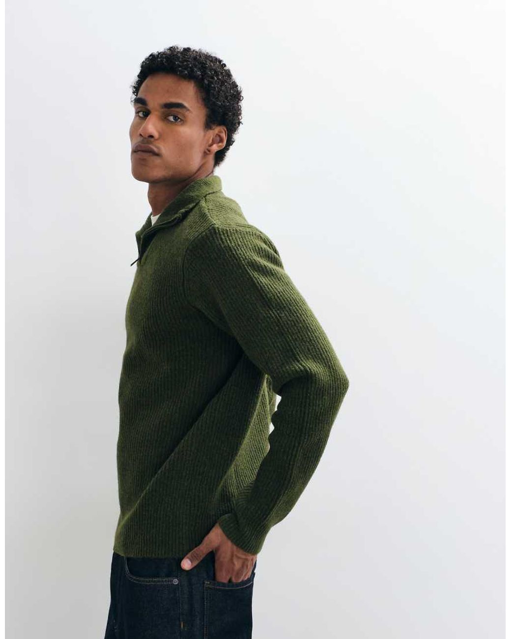 Regatta Green Kolding Half Zip Jumper for men