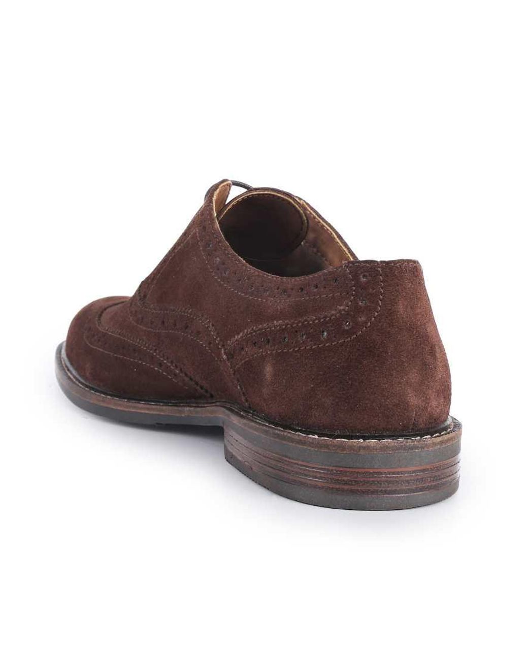Thomas Crick Brown Waldew' Suedeleather Oxford Formal Lace-Up Shoes for men