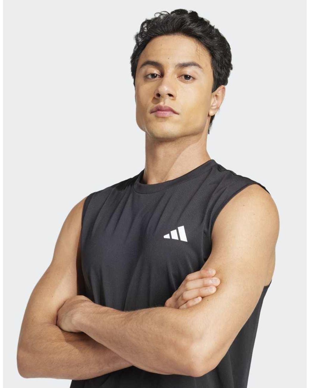Adidas Originals Blue Club Tennis Climacool Tank Top for men