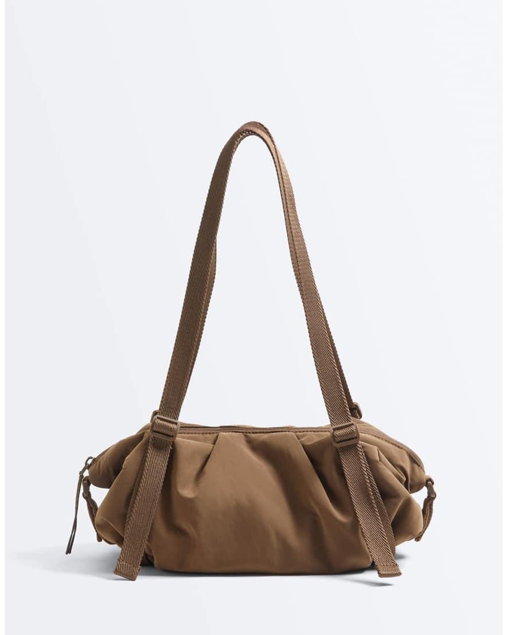 Oysho Brown Mini Crossbody Bag