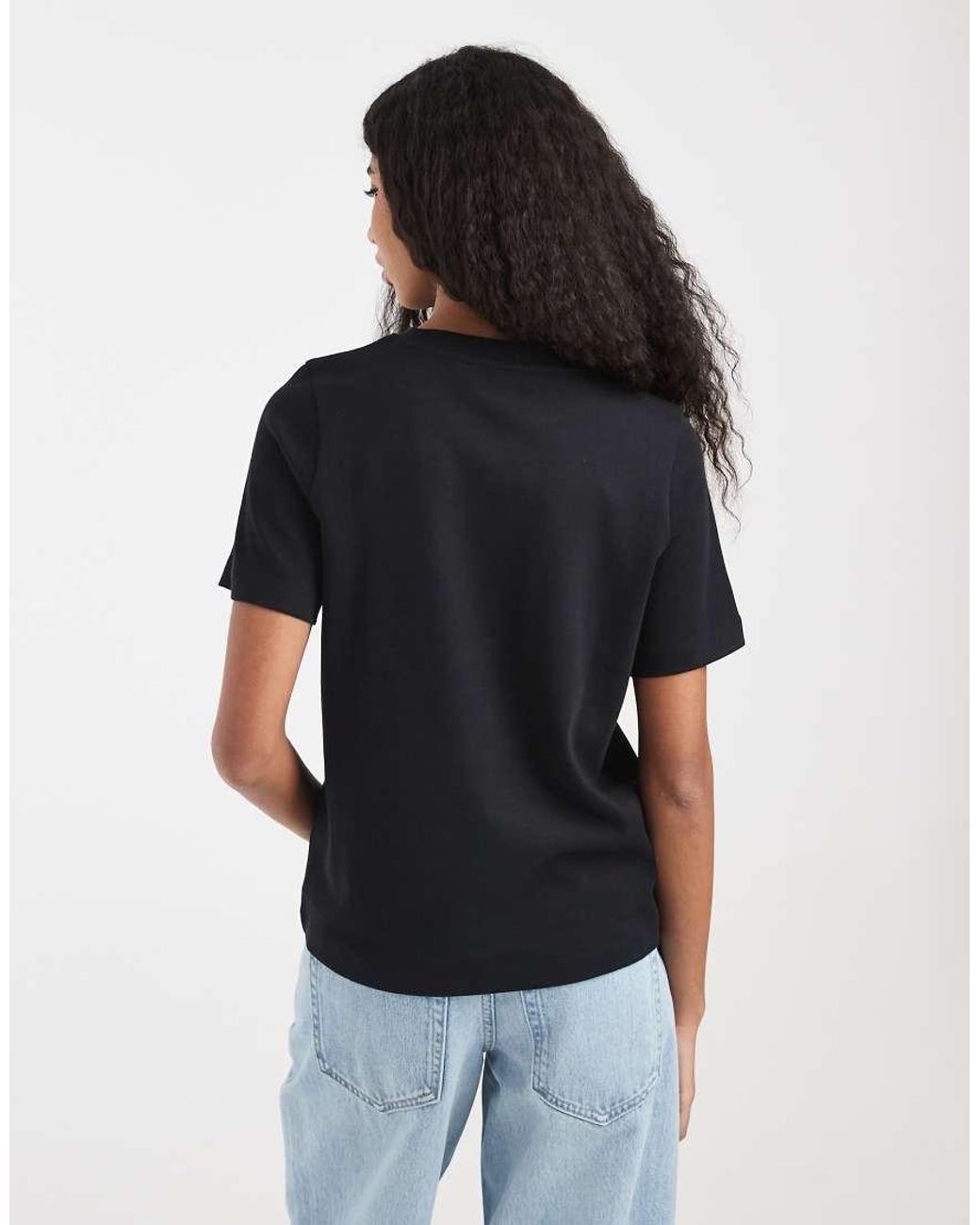 New Look Black Premium Girlfriend Tee