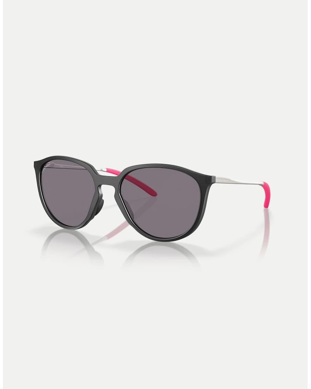 Oakley Black Sielo Round Polarised Sunglasses With Lens