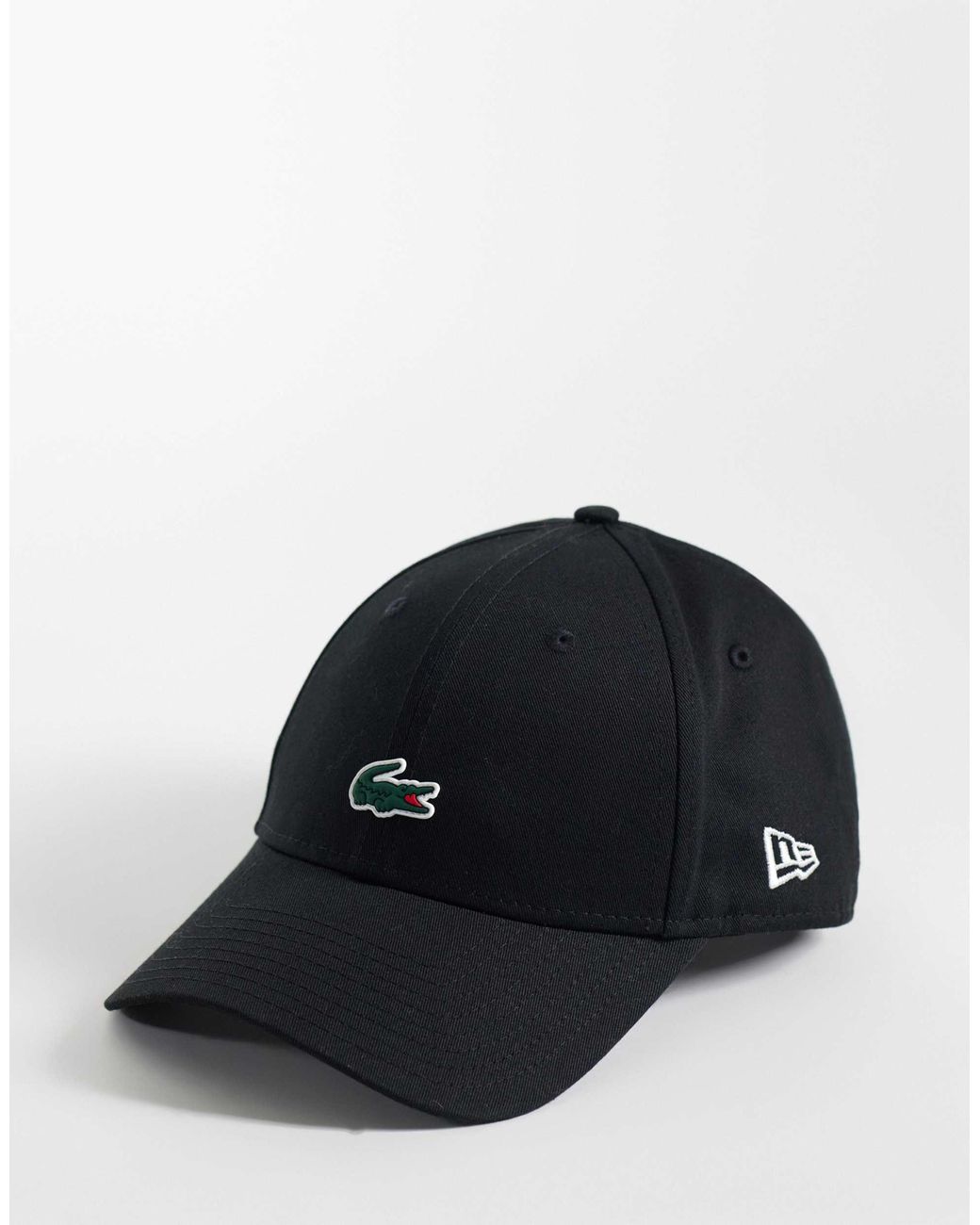 Casquette new era e Lacoste pour homme en coloris Black