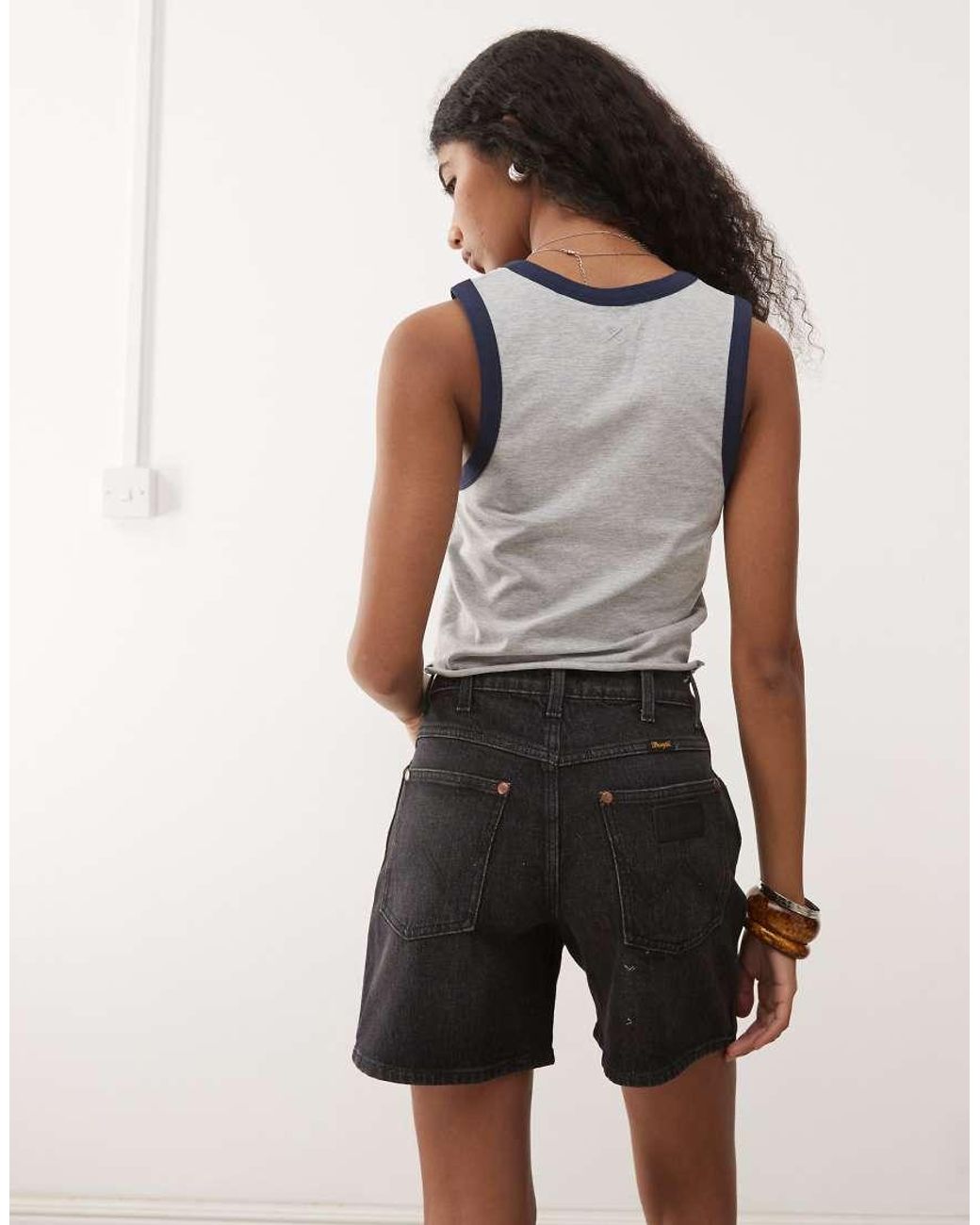 Wrangler Natural Cowboy Denim Shorts