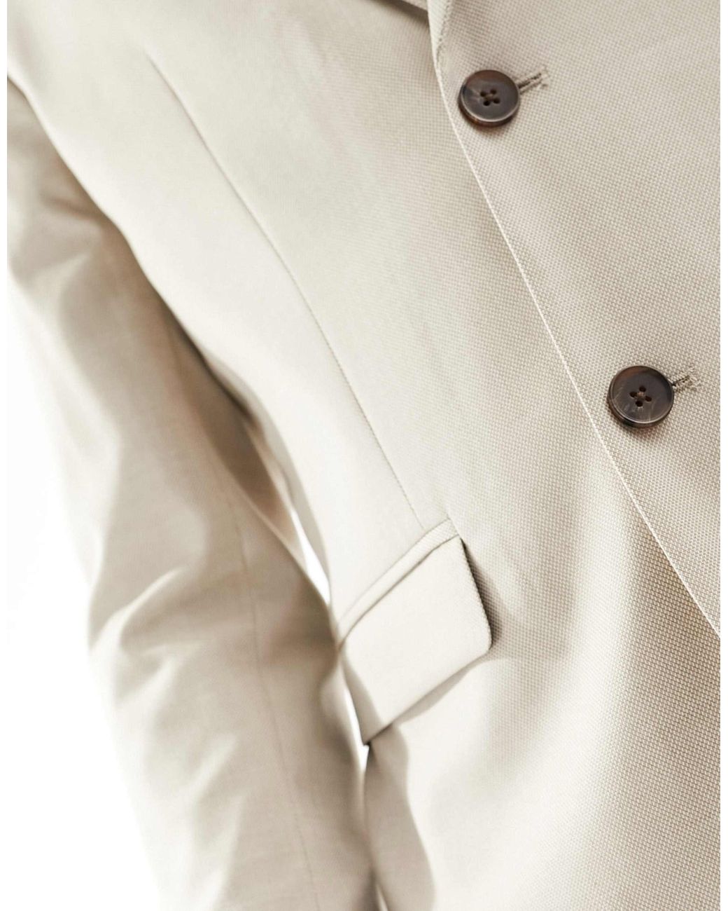 SELECTED Natural Slim Fit Suit Jacket for men