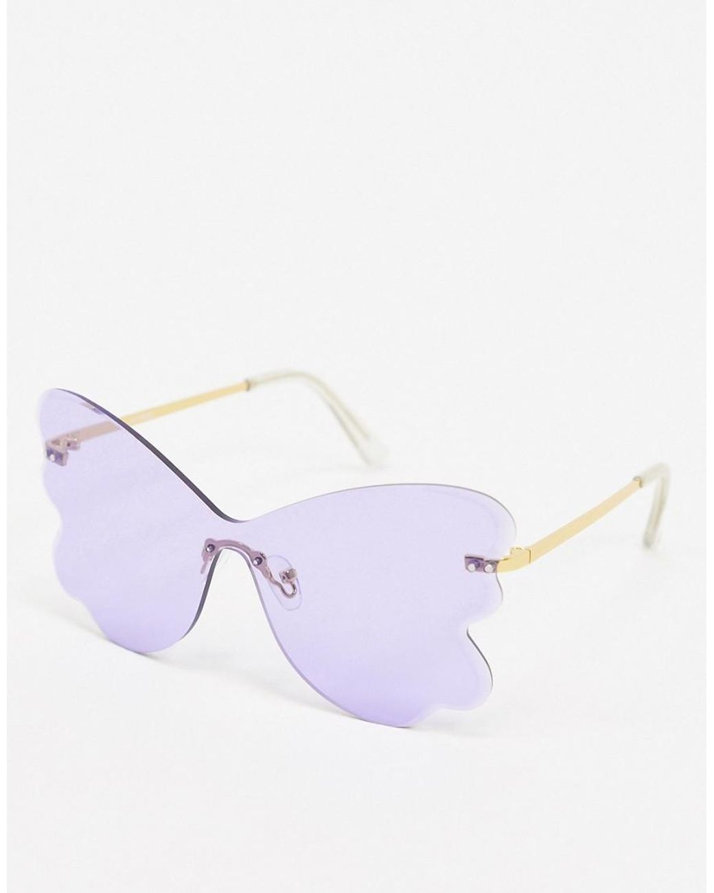 butterfly shaped sunglasses