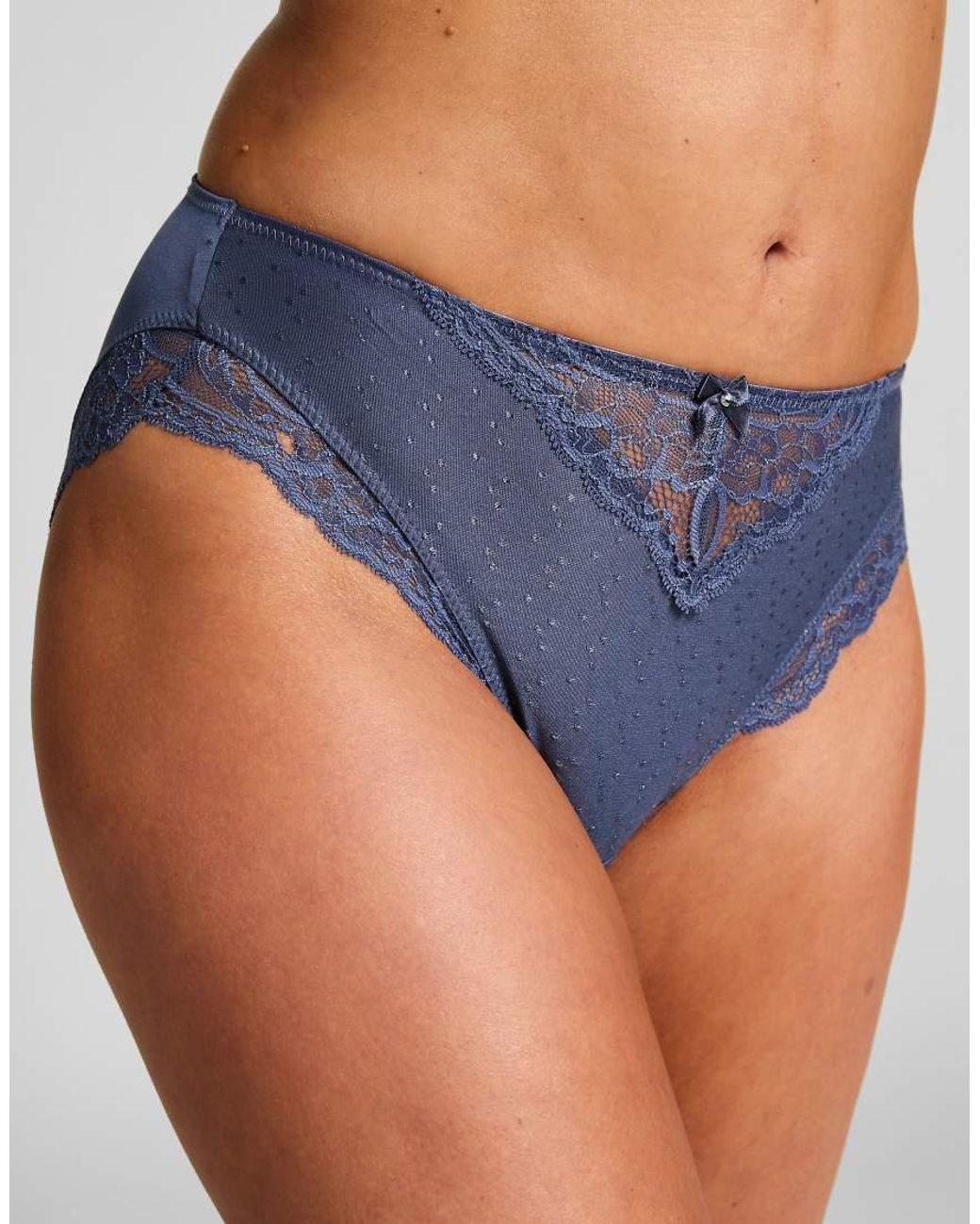Hunkemöller Blue Sophie High Knickers