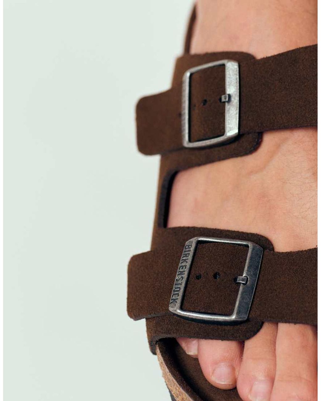 Birkenstock Brown Arizona Suede Sandals