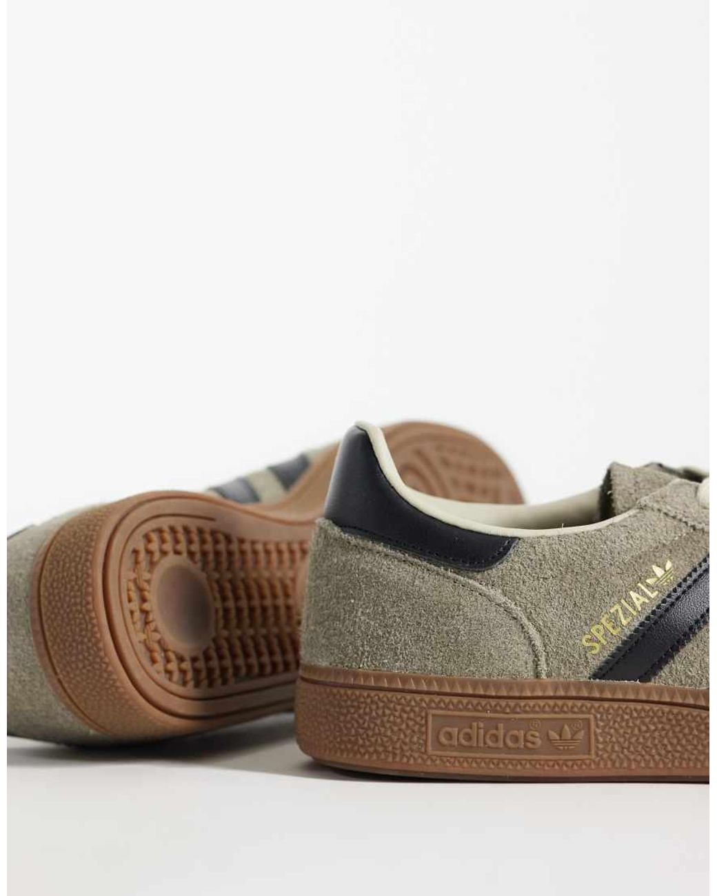 Adidas Originals Brown Handball Spezial Trainers And Black for men
