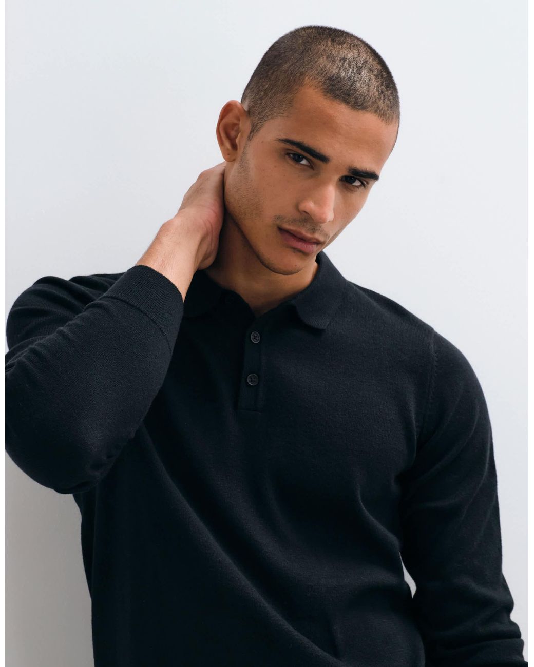 Polo en maille Threadbare pour homme en coloris Blue