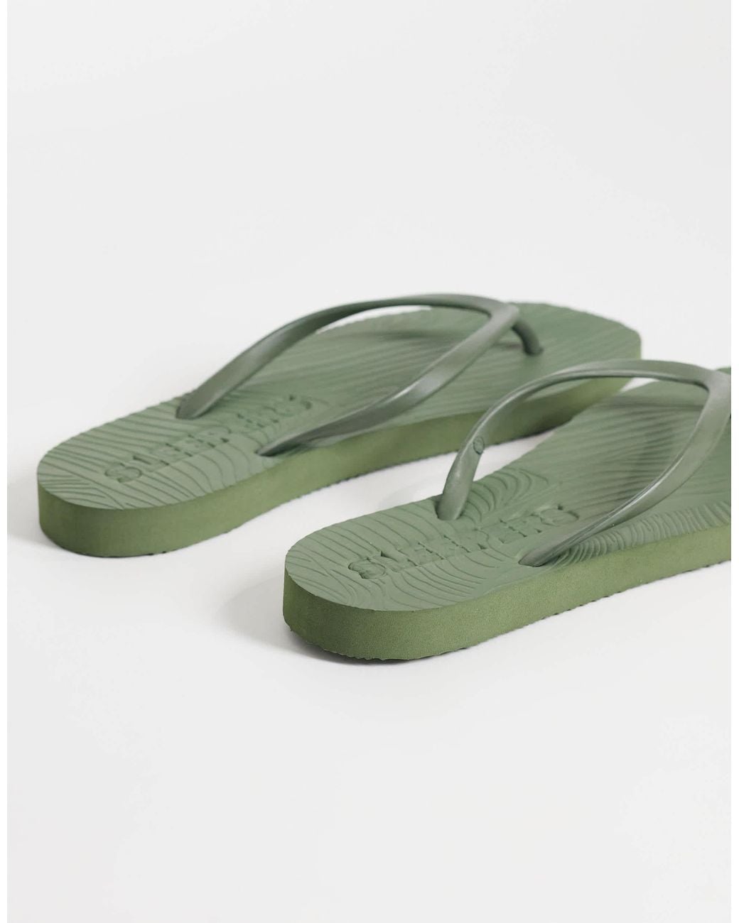 Sleeper Green Tapered Flip Flops