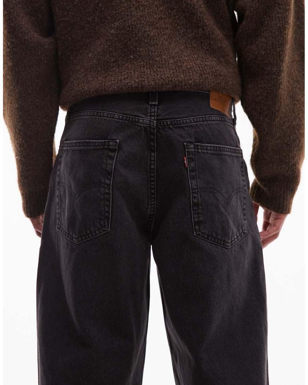 Levi's Black 578 baggy Jeans for men