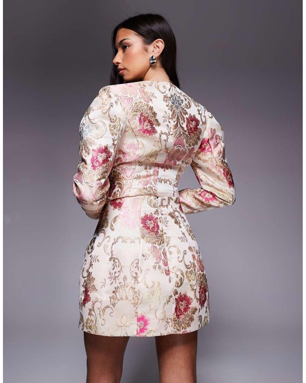 ASOS Multicolor Jacquard Mini Skirt