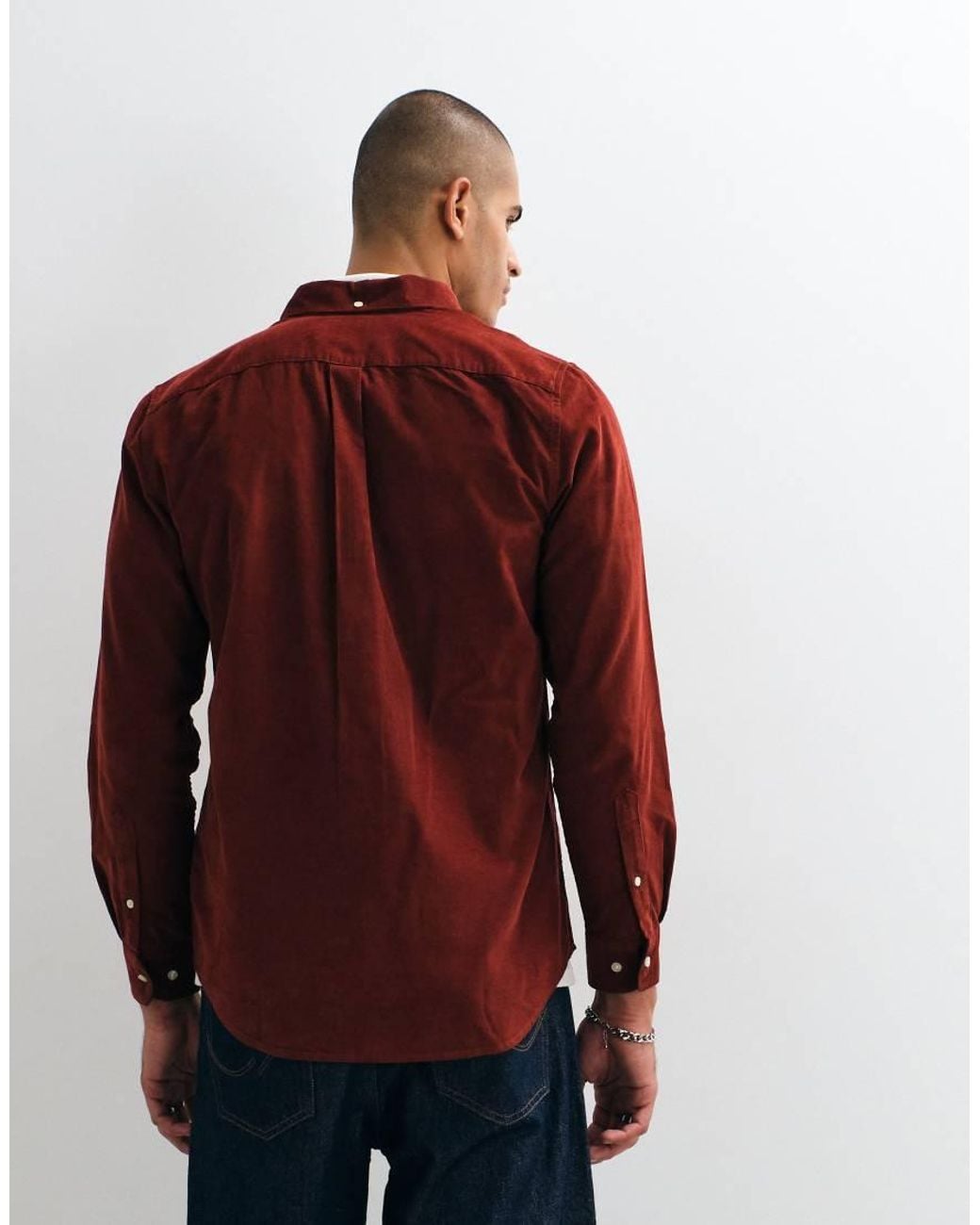 Barbour Ramsey Long Sleeve Tailored Cord Shirt for men