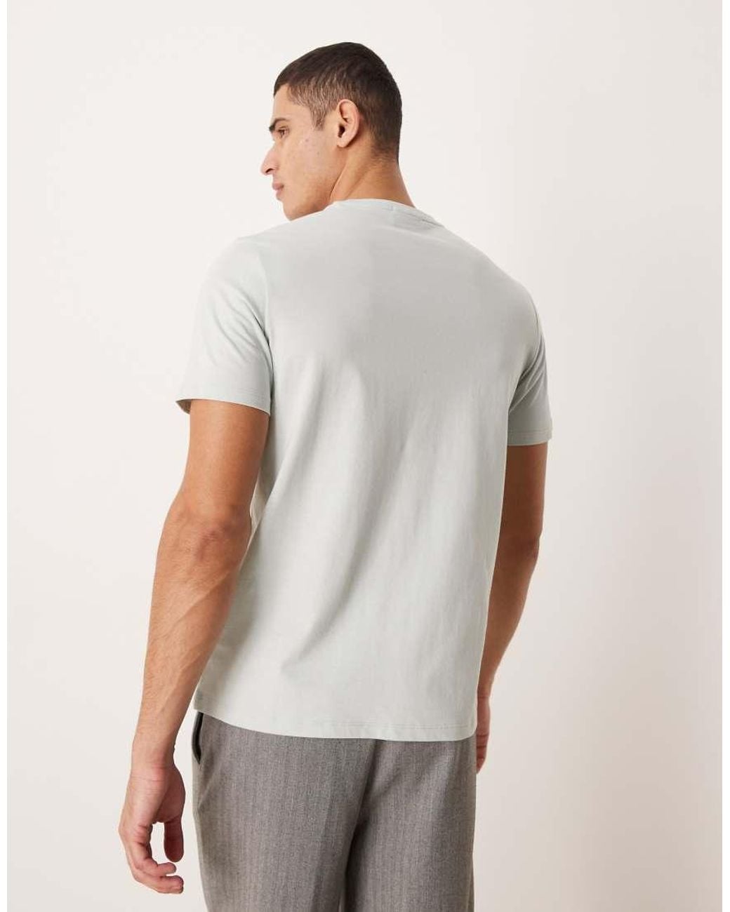Calvin Klein White Classic Monogram T-shirt for men