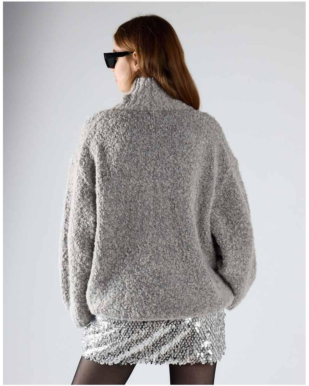 Glamorous Gray Mini Skirt