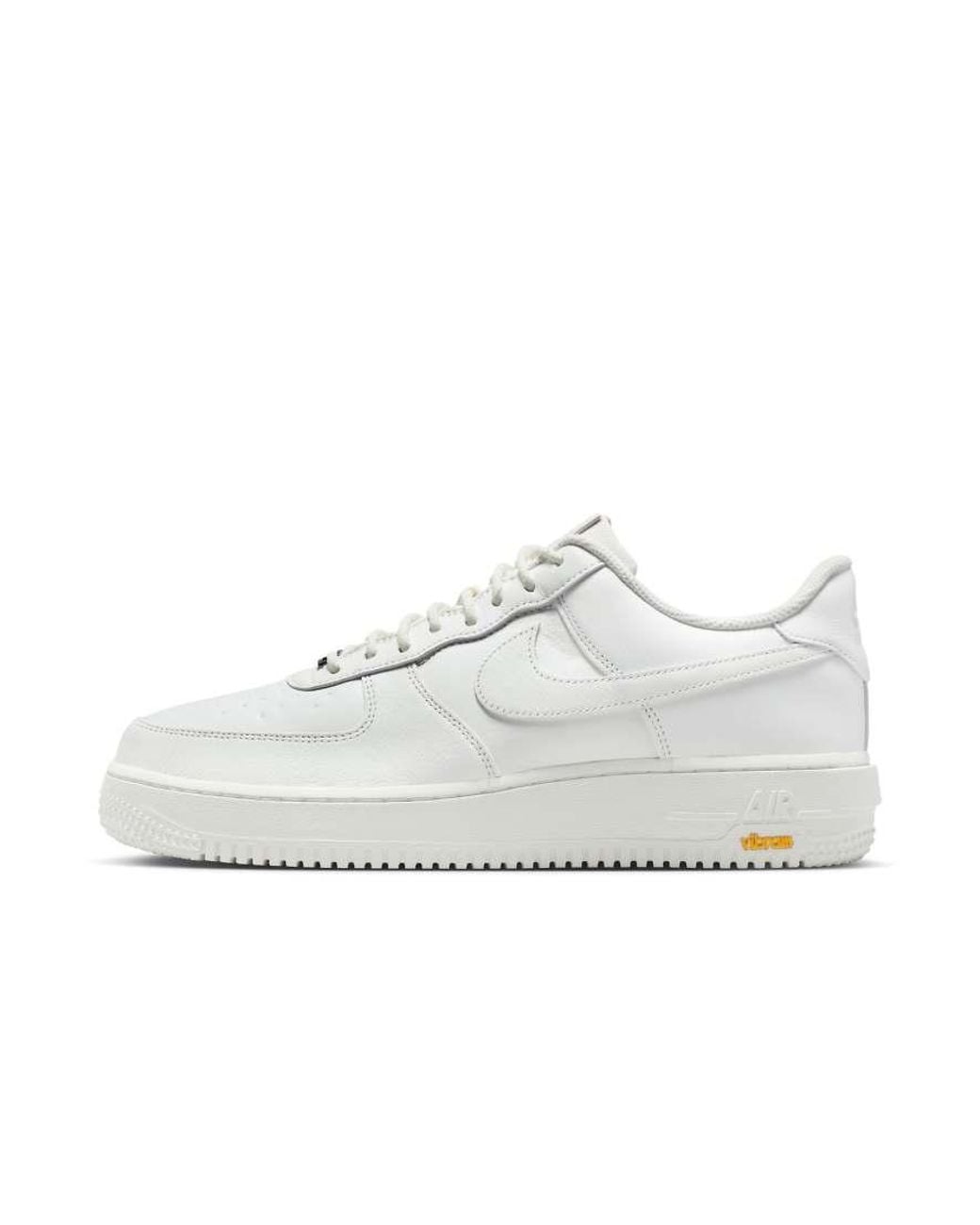 Nike White Air Force 1 Vibram Trainers for men