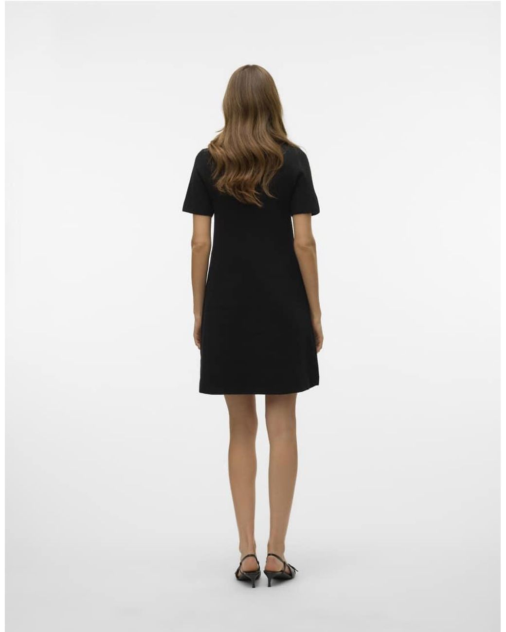 Vero Moda Black Knitted Dress