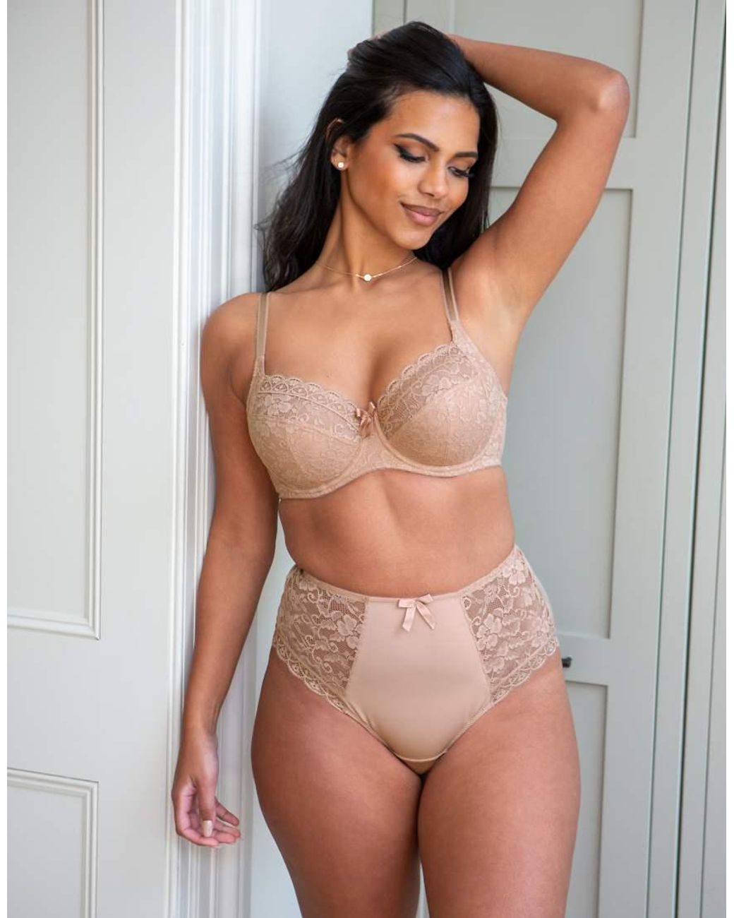 Pour Moi Brown Rebel Underwired Side Support Bra D