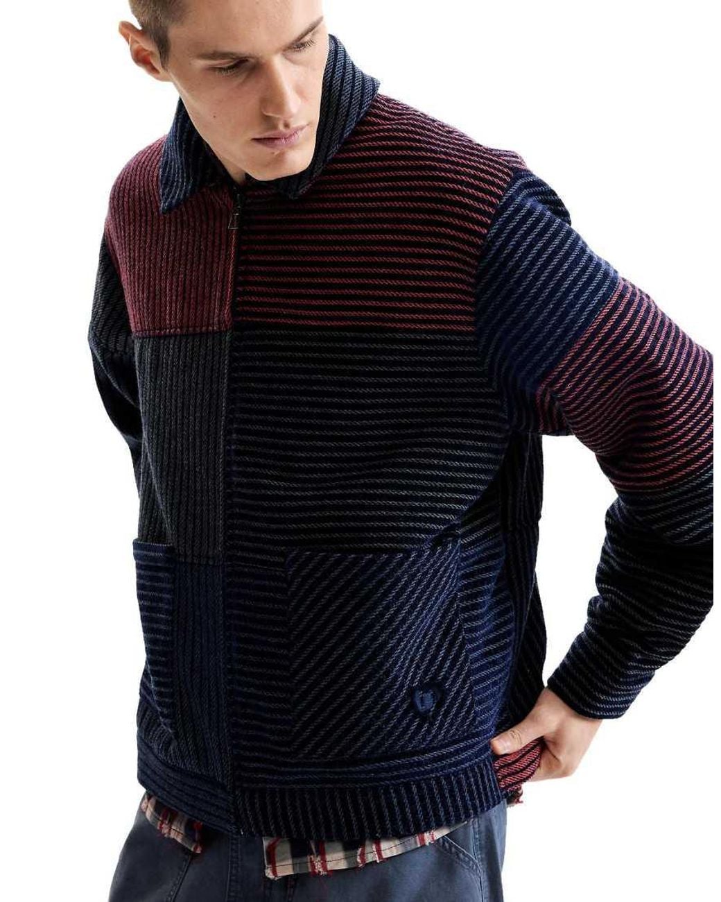 Desigual Blue Combined Dress Designed By Mr. Lacroix for men