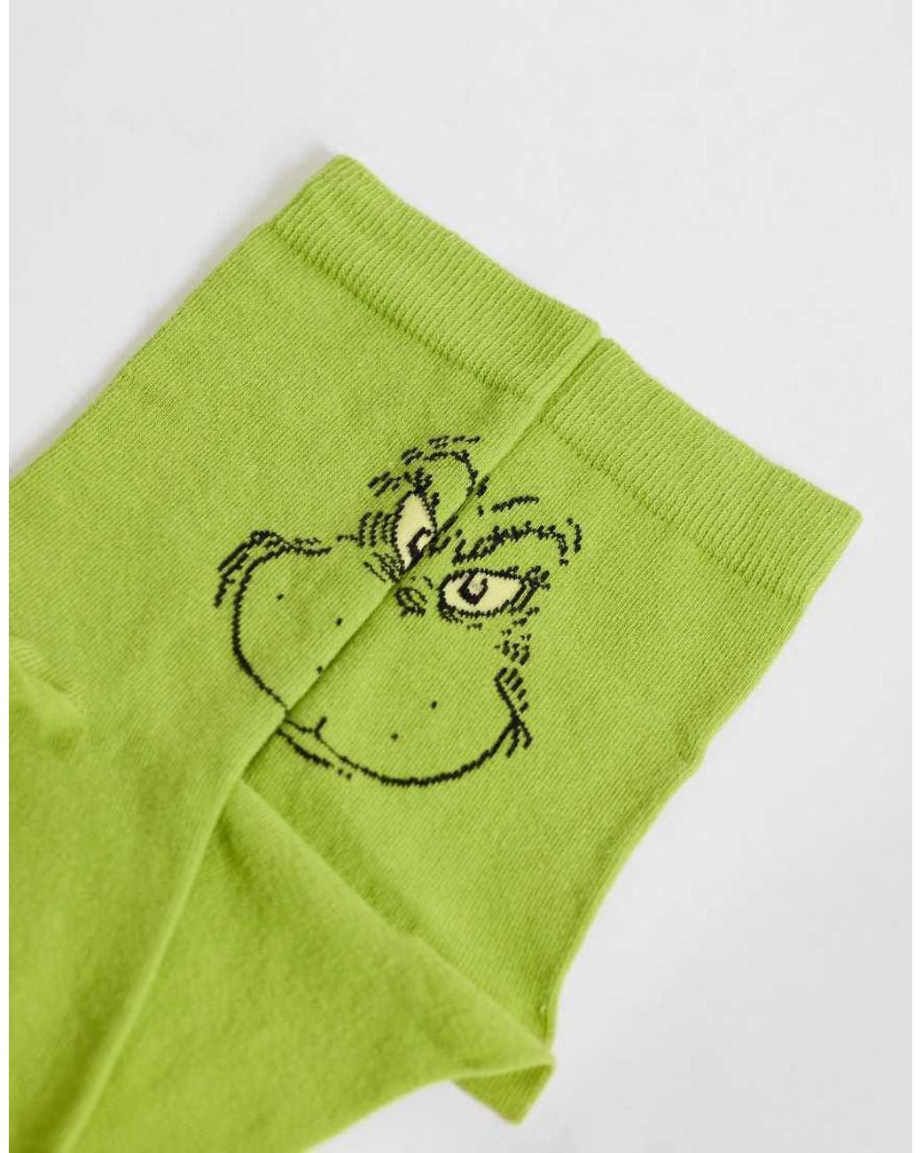 ASOS Green The Grinch Christmas Socks