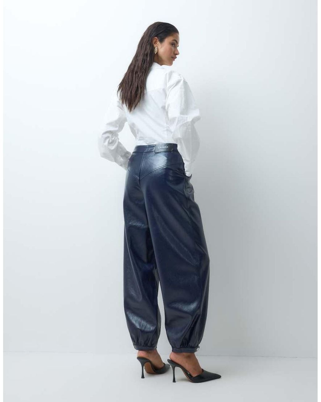 laagam Blue Riley Balloon Pants