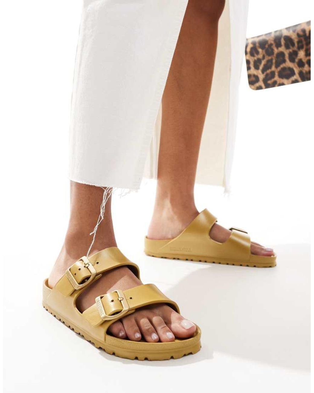 Birkenstock Natural Arizona Eva Sandals