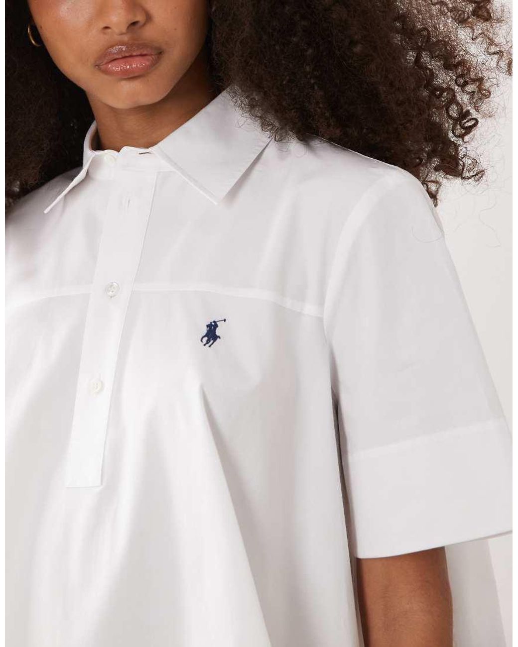 Polo Ralph Lauren White Mini Dress