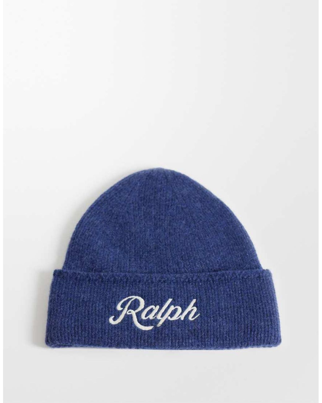 Polo Ralph Lauren Blue Large Logo Beanie for men