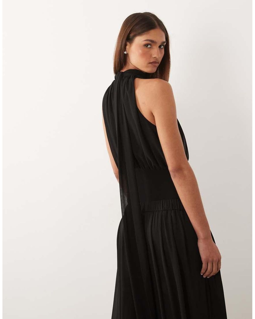 ASOS Black Asos X The Sourced Collection Plunge Body