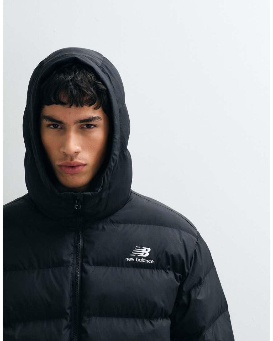 New Balance Blue Boston Puffer Jacket for men