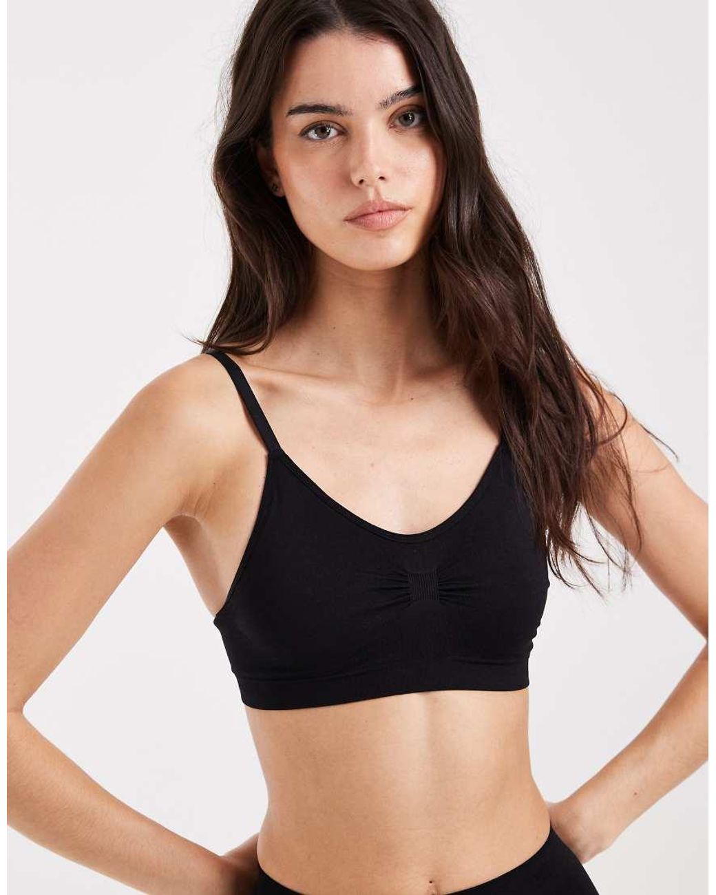 Perfect Secrets Black 'the Perfect' Seamless Bra