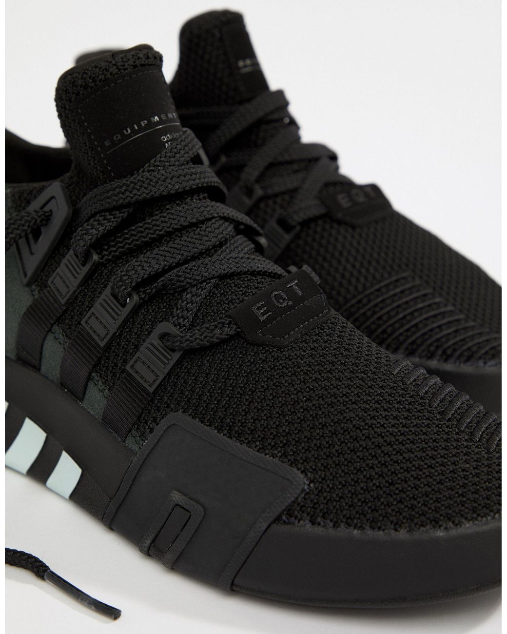 adidas originals eqt bask adv trainers in black cq2991