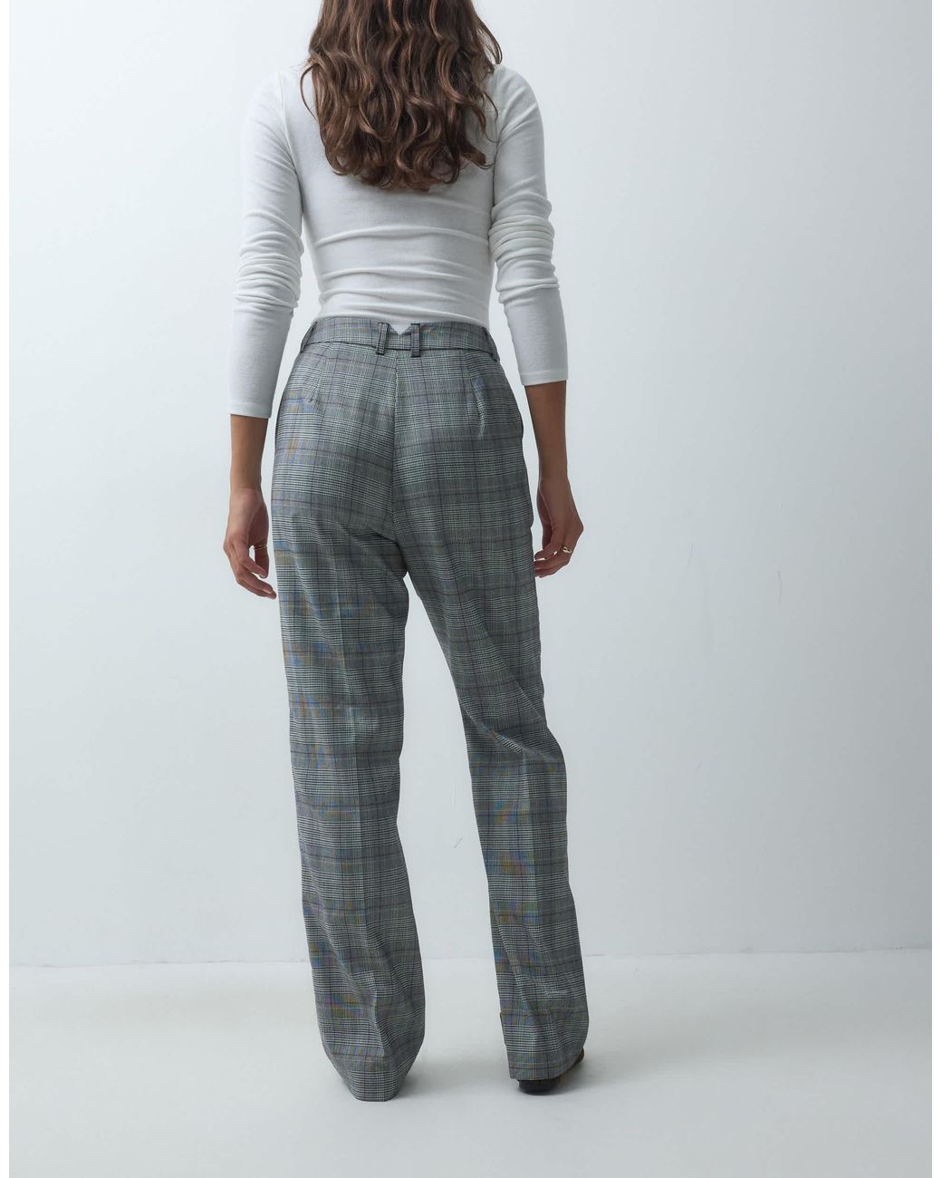 ASOS Gray Relaxed Straight Pants