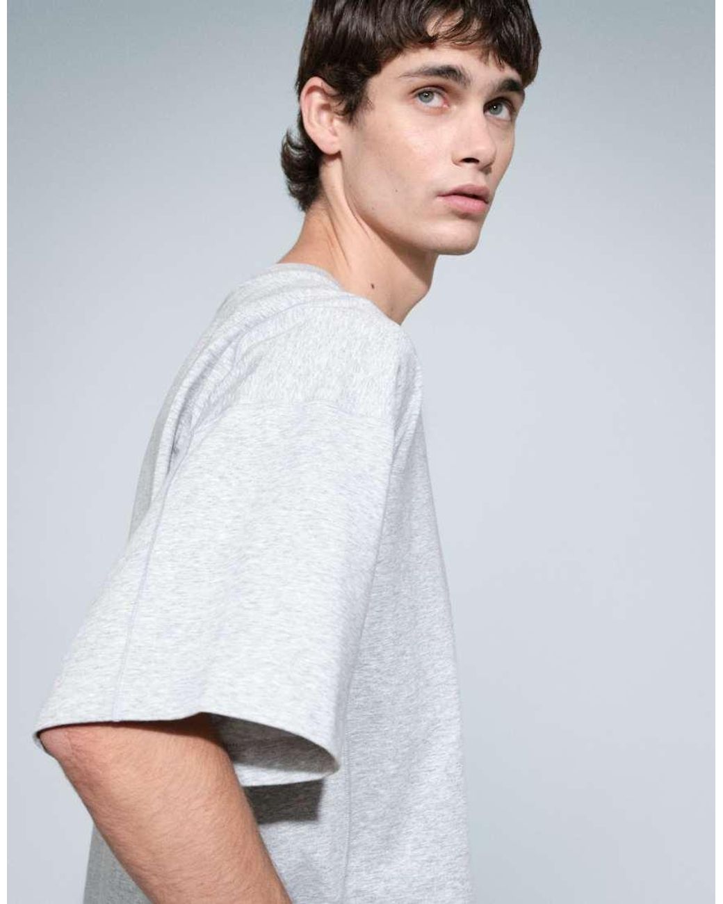 Nike Gray Nac Dri-fit Boxy T-shirt for men