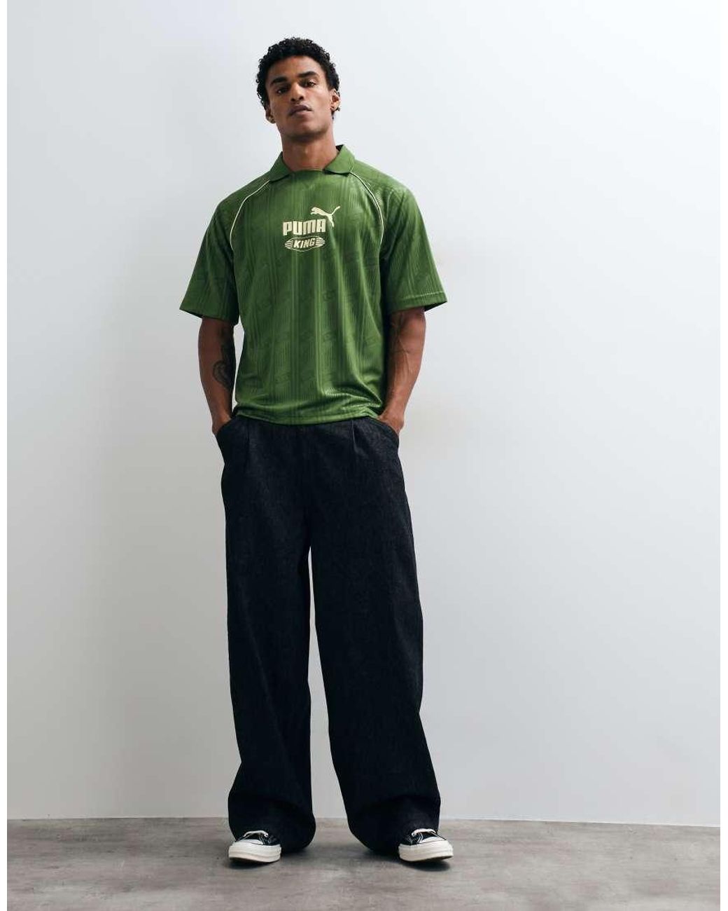 PUMA Green King Boxy Jersey for men