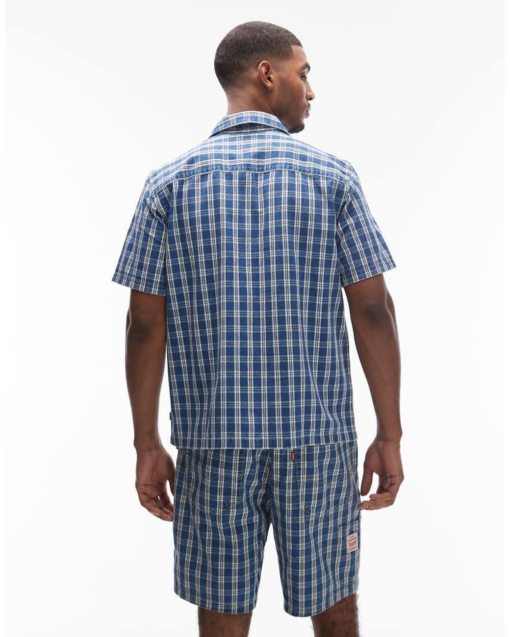 Levi's Blue Workwear Co-Ord Short Sleeve Shirt for men