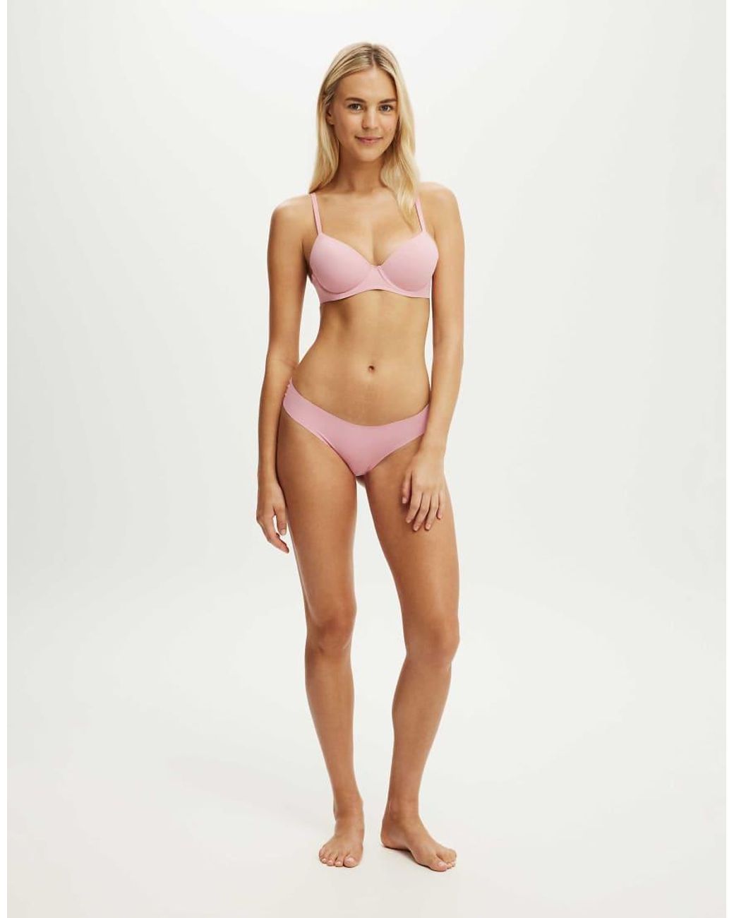 Cotton On Pink Body Bestee T-Shirt Bra