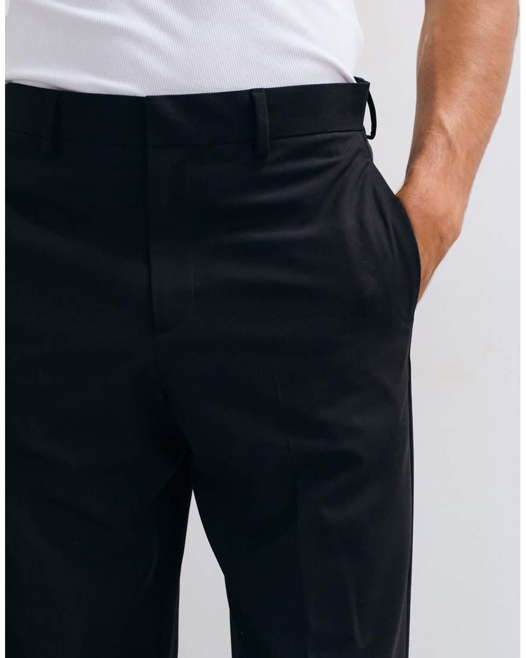 ASOS Blue Skinny Suit Pants for men