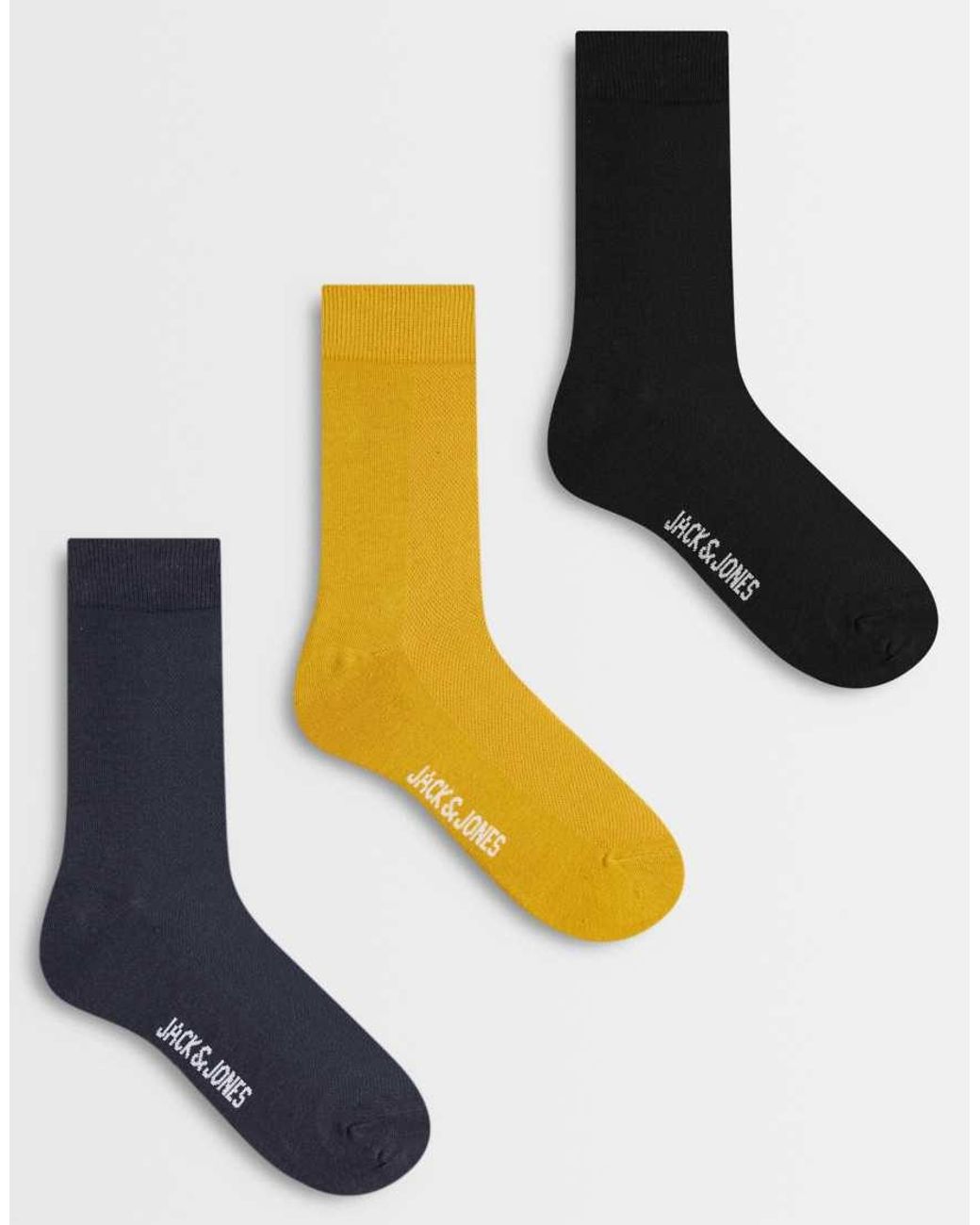 Jack & Jones Multicolor 3 Pack Of Socks for men