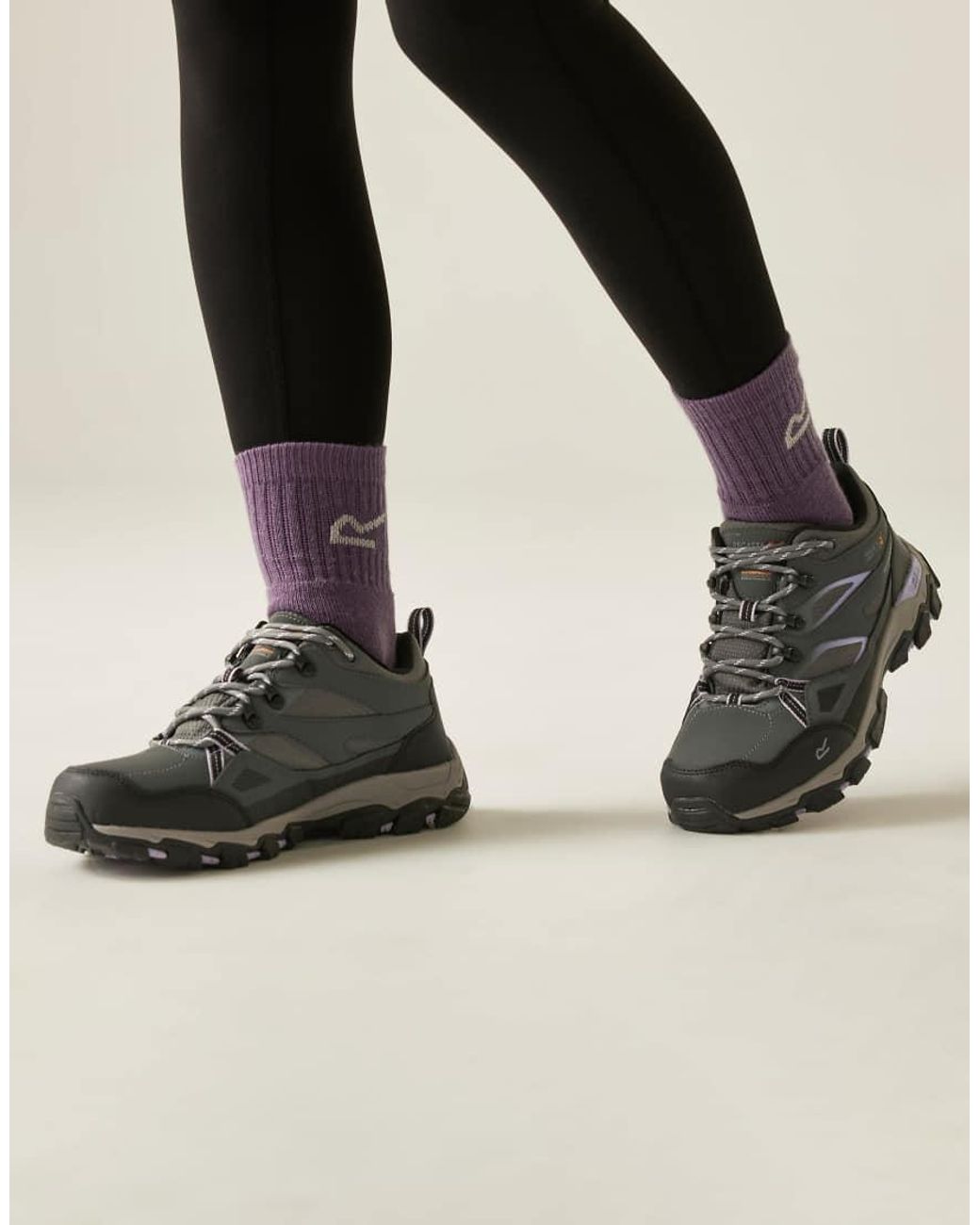 Regatta Black Holcombe Iii Waterproof Low Walking Boot