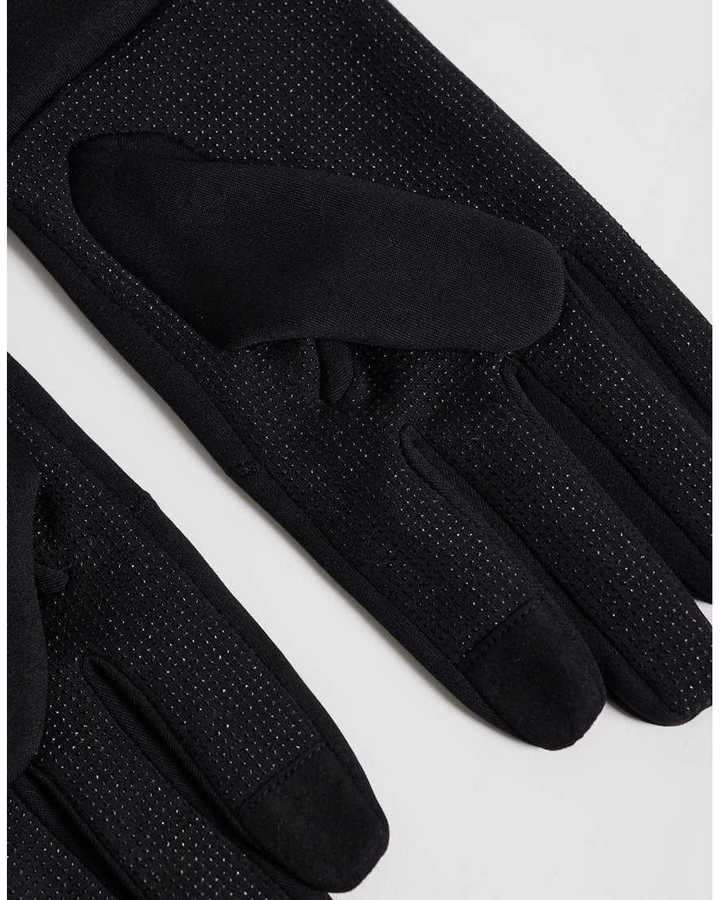 Barbour Black Balfour Gloves for men