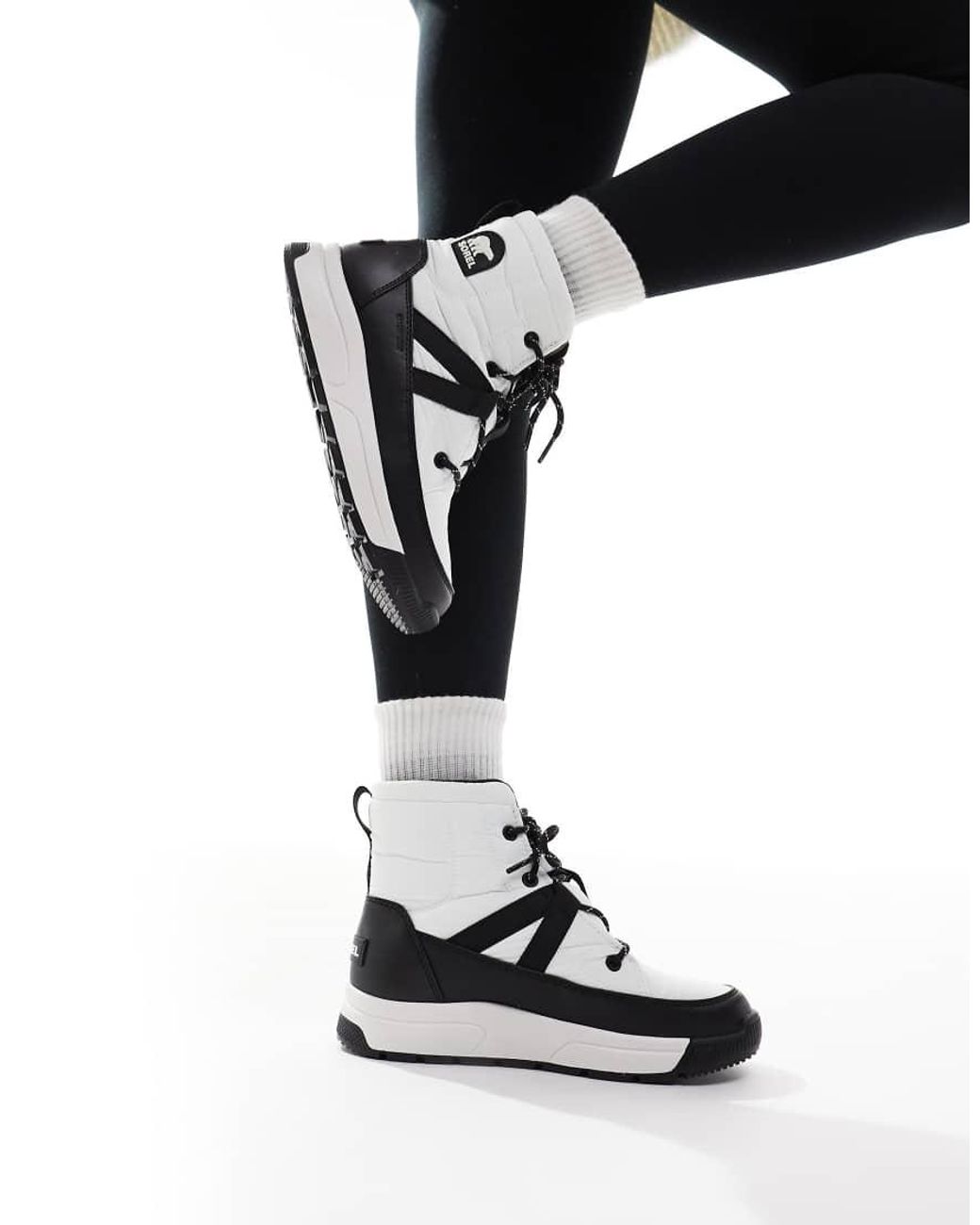 Sorel Black Whitney Iii Mid Winter Boots