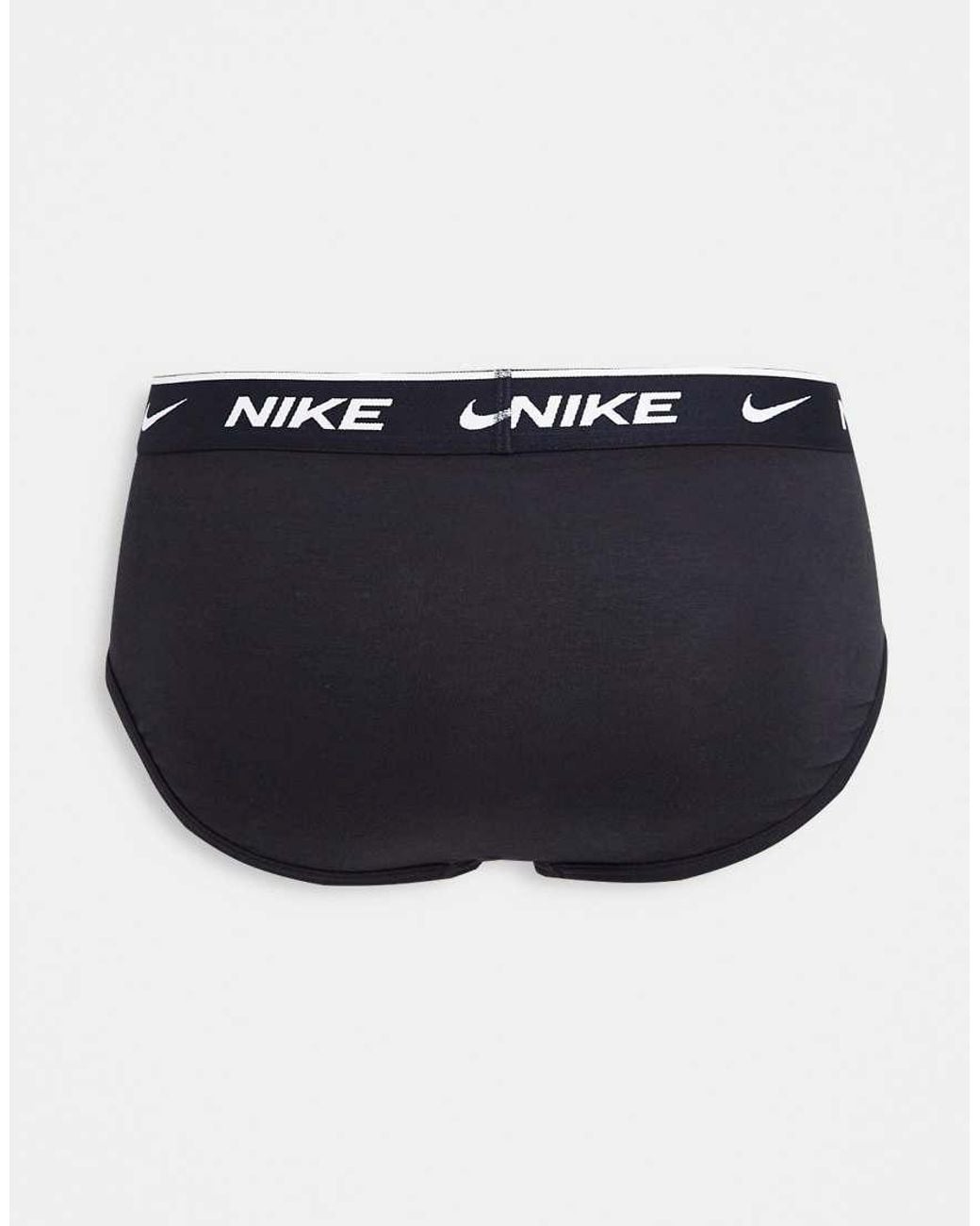Nike Blue 3 Pack Cotton Stretch Briefs for men