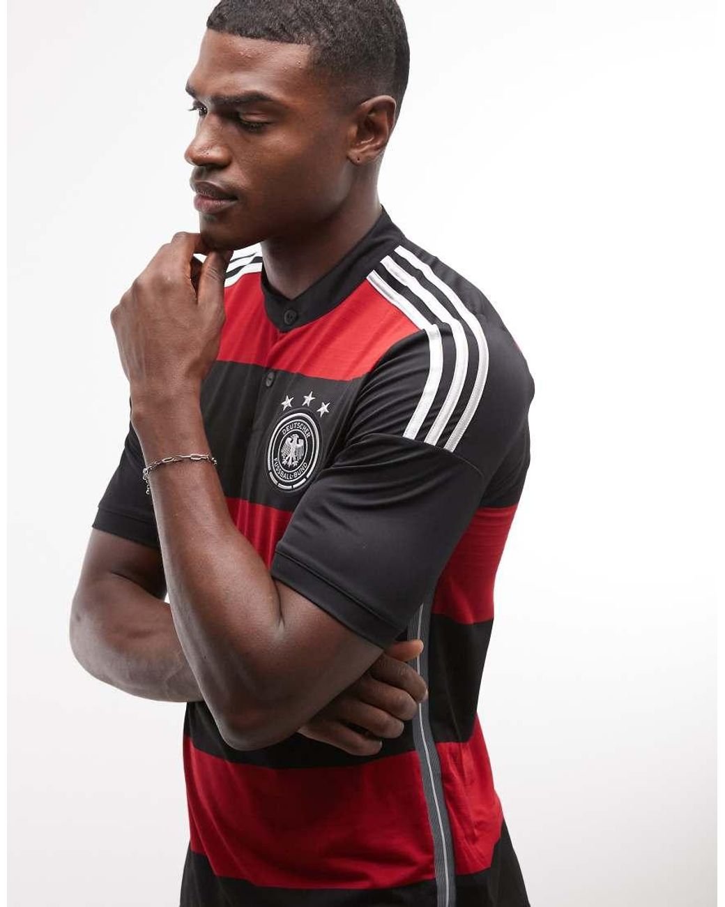 Adidas Originals Red Adidas Football Germany 14 Bring Back Away Shirt