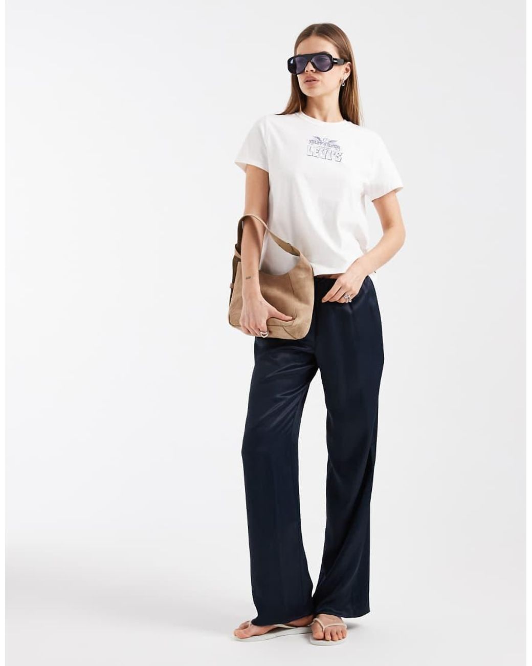 Levi's White Favourite Graphic Print T-Shirt