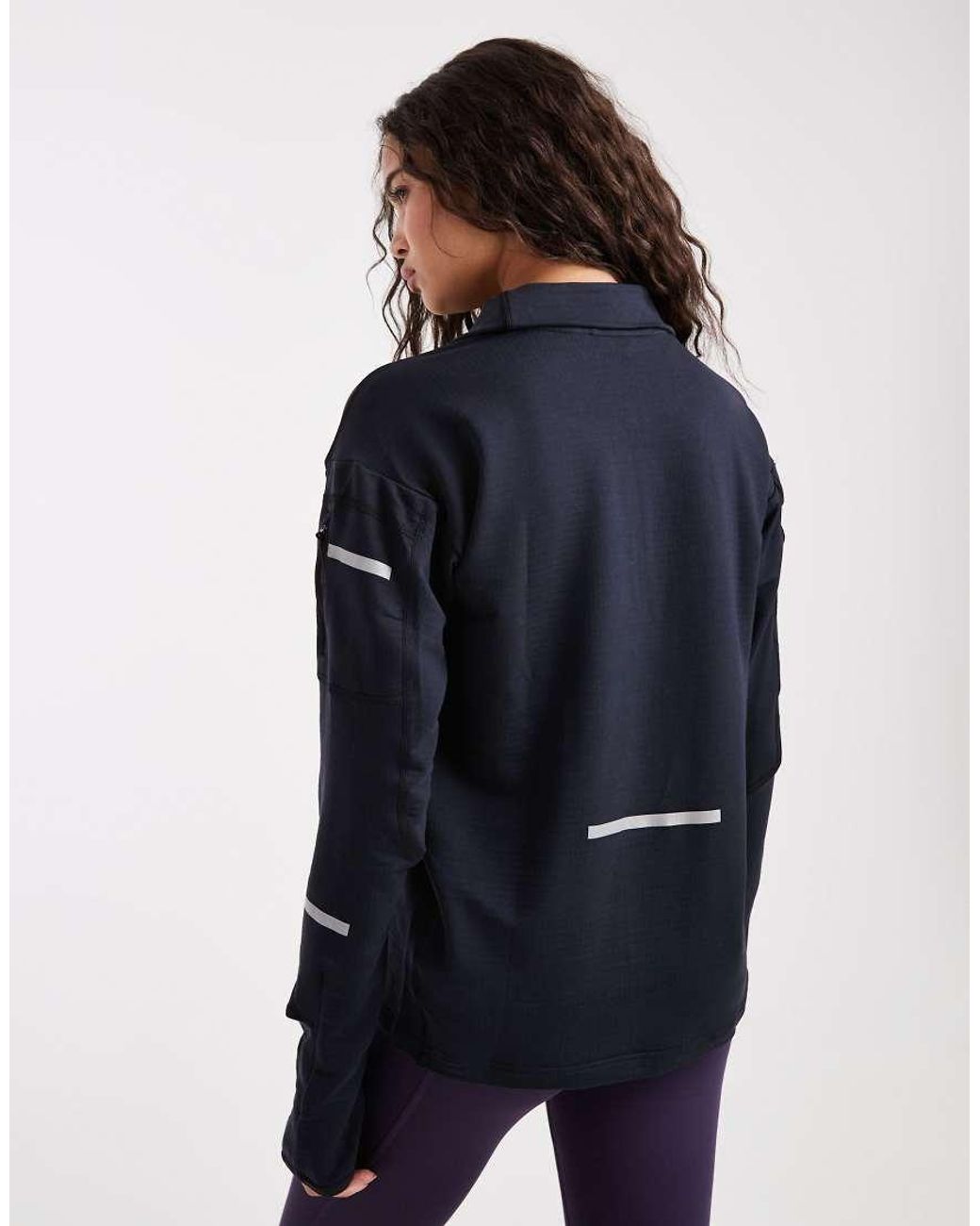 Adidas Originals Blue Adi365 Running Climawarm+ Half-Zip